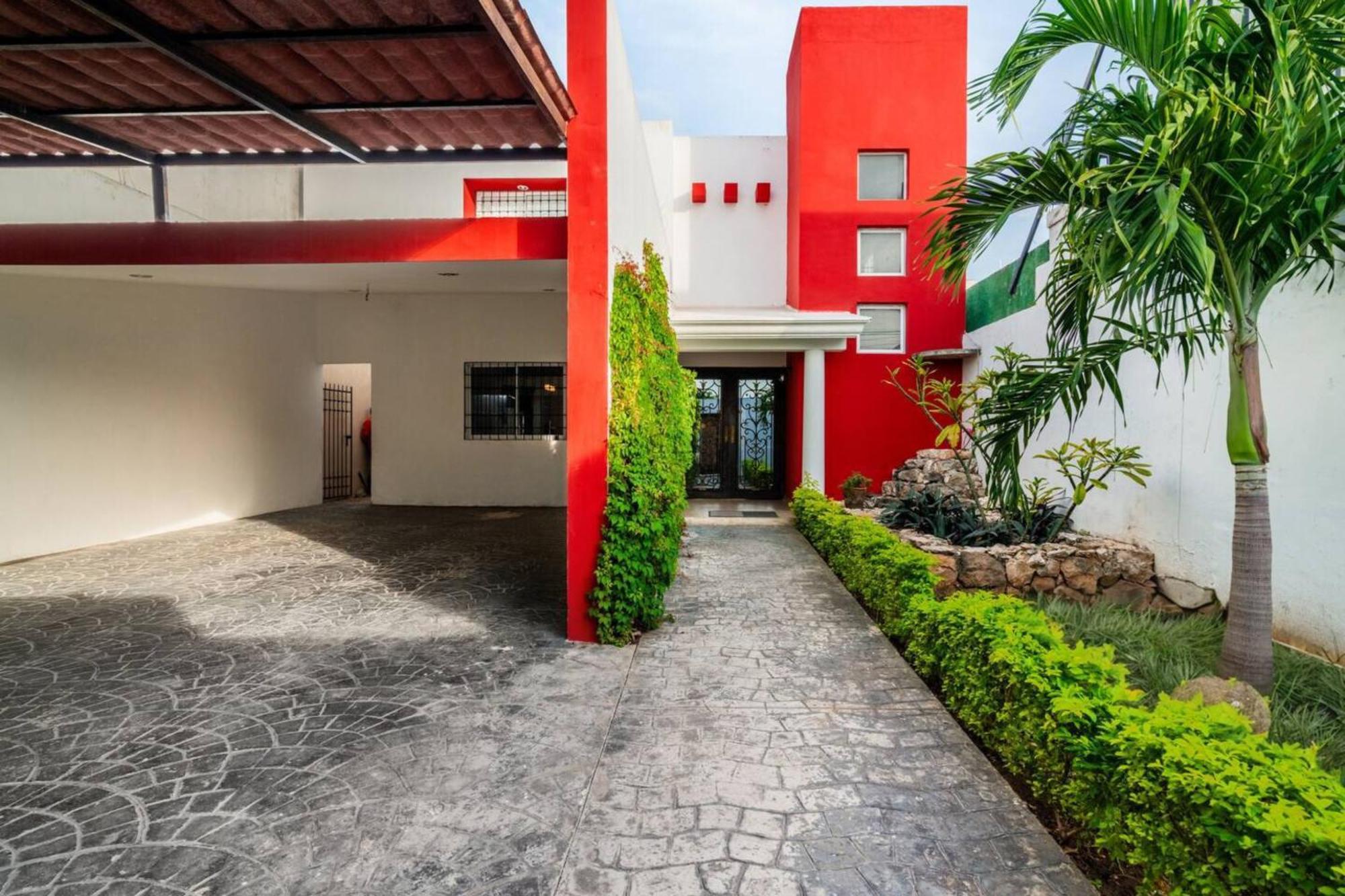 Villa Moderna Con Alberca, Gimnasio Y Cochera Mérida Buitenkant foto